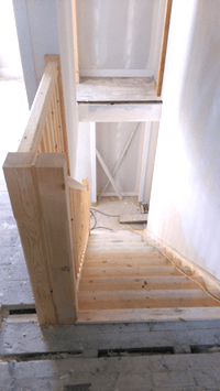 Finished Bespoke Pine Staircase