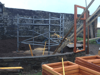 Laying the Orangery Foundations