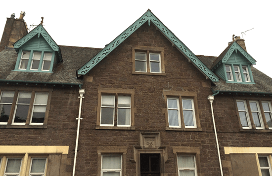 New fascias from below